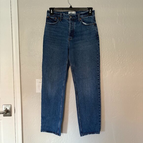 Abercrombie and Fitch "The Dad" High Rise Jean Size 29/8R - Picture 1 of 6